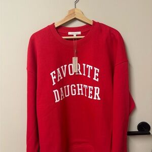 Favorite Daughter Haute Rouge oversize sweatshirt